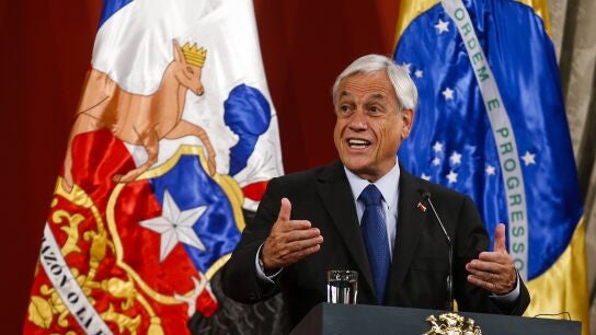 Sebasti&aacute;n Pi&ntilde;era, presidente de Chile, en una imagen de archivo