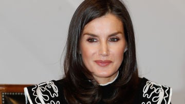 La reina Letizia durante el acto de la Fundación de Ayuda contra la Drogadicción La reina Letizia durante el acto de la Fundación de Ayuda contra la Drogadicción