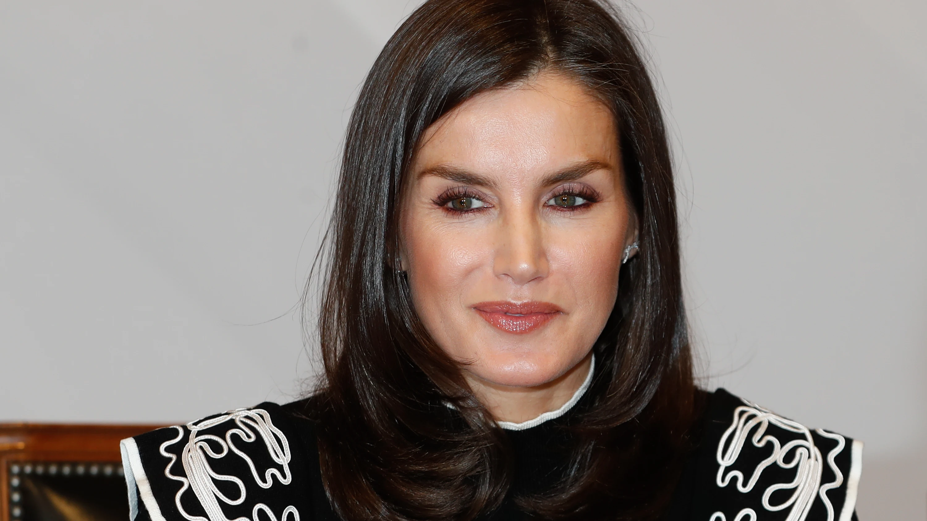 La reina Letizia durante el acto de la Fundación de Ayuda contra la Drogadicción 