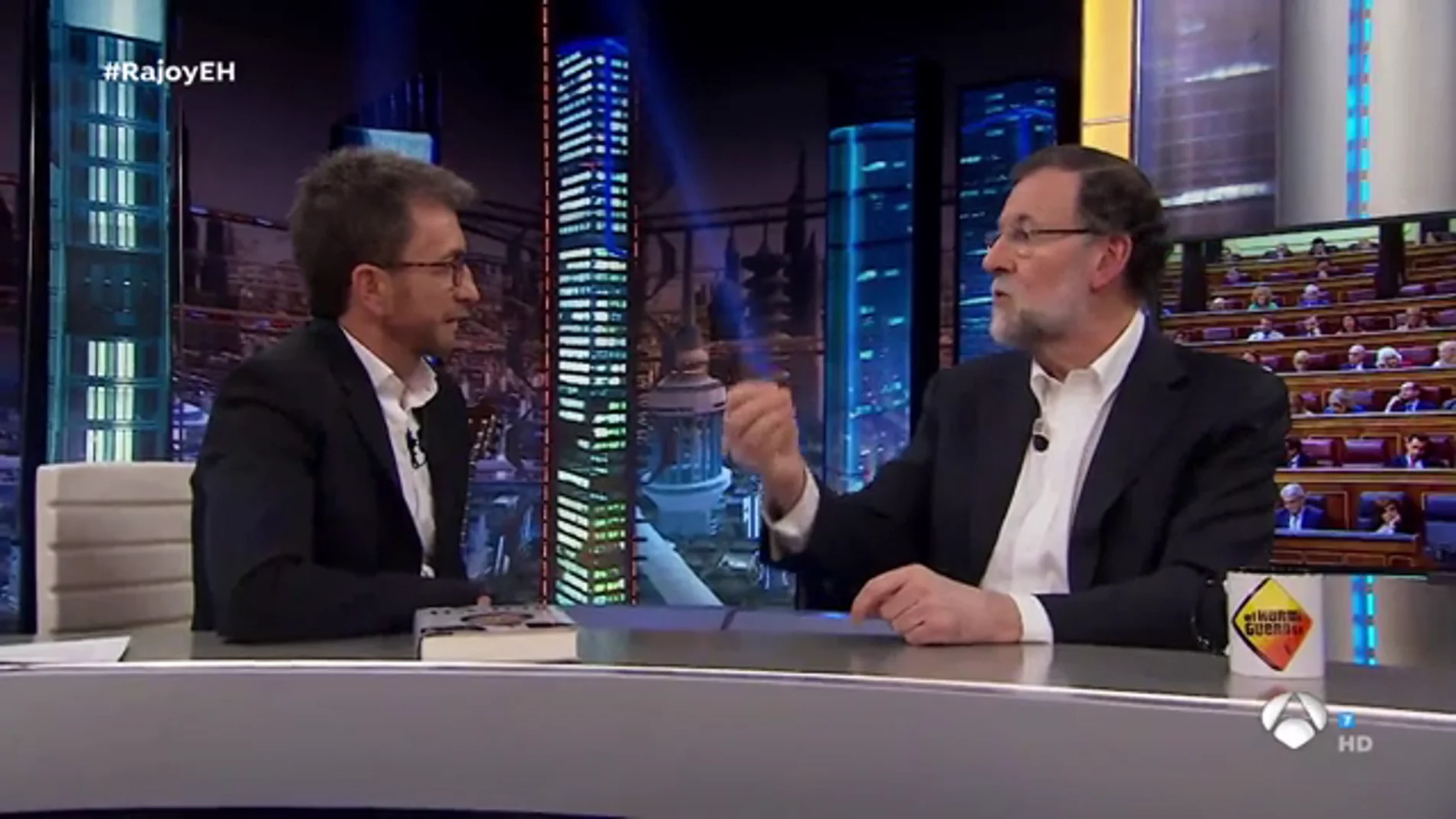 Mariano Rajoy recuerda en 'El Hormiguero 3.0' la moción de censura