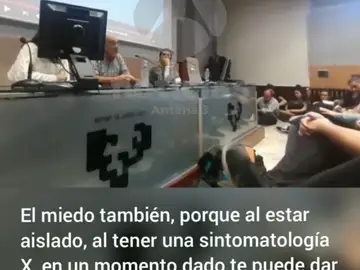 La conferencia del etarra López de Abetxuko en la Universidad del País Vasco: "La angustia te invade" La conferencia del etarra López de Abetxuko en la Universidad del País Vasco: "La angustia te invade"
