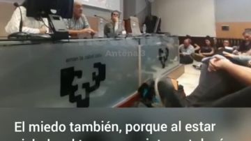 La conferencia del etarra López de Abetxuko en la Universidad del País Vasco: "La angustia te invade" La conferencia del etarra López de Abetxuko en la Universidad del País Vasco: "La angustia te invade"