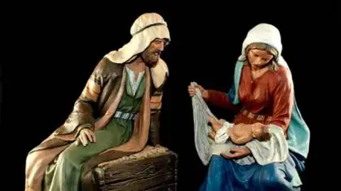 Figuras del Belén de Utrera Robo