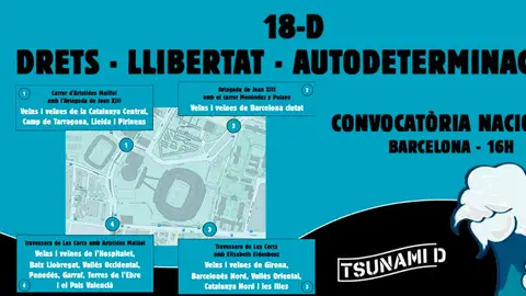 El plan de Tsunami Democràtic para boicotear el Clásico El plan de Tsunami Democràtic para boicotear el Clásico