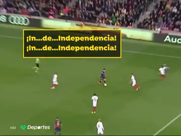 La exigencia de Tsunami Democràtic para que El Clásico se juegue "con normalidad" La exigencia de Tsunami Democràtic para que El Clásico se juegue "con normalidad"