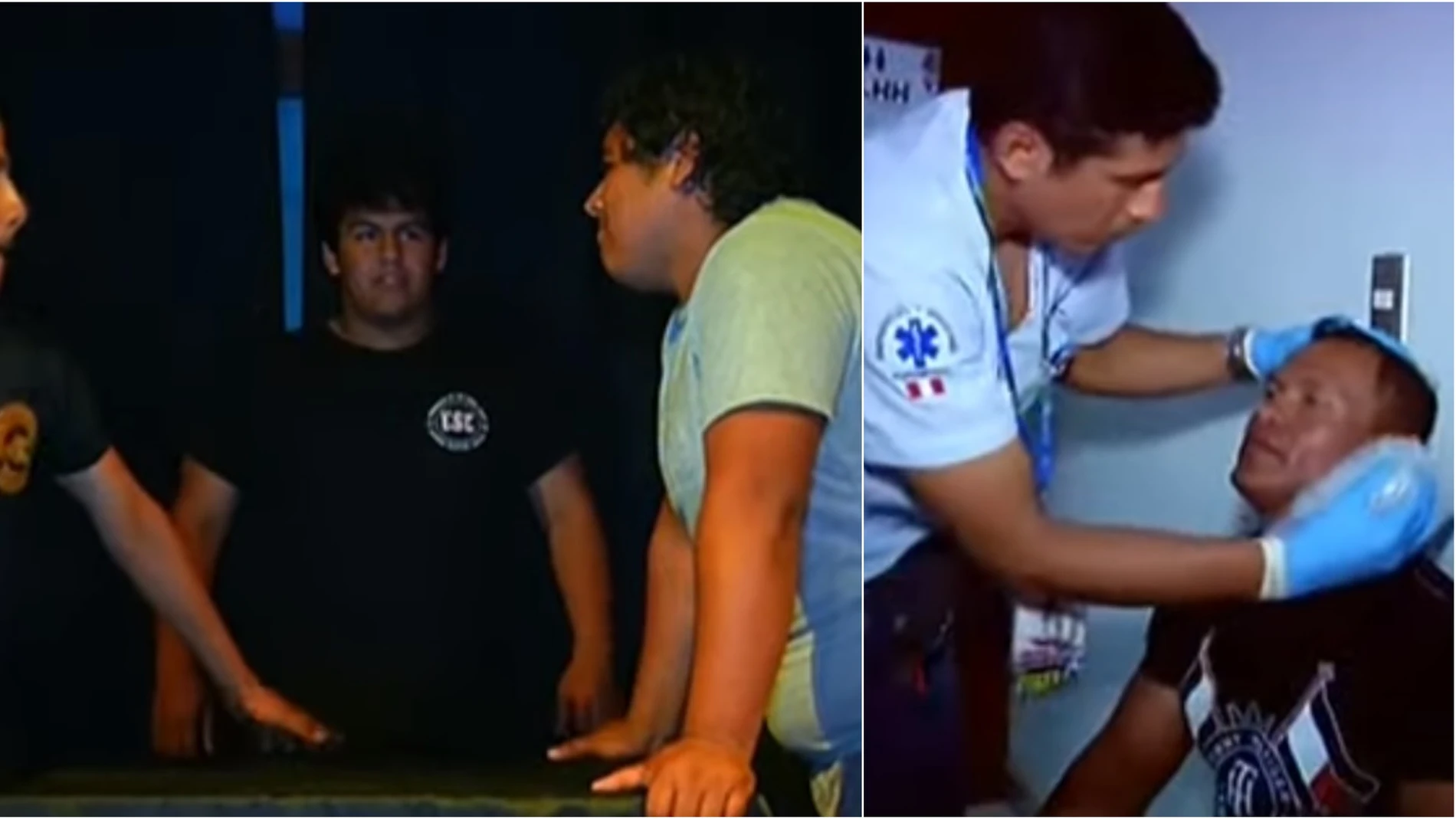 Imágenes del primer torneo nacional de bofetadas en Perú Imágenes del primer torneo nacional de bofetadas en Perú