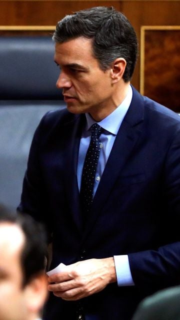 Pedro Sánchez en el Congreso