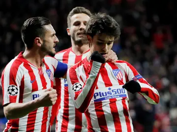 Joao Félix celebra su gol Joao Félix celebra su gol