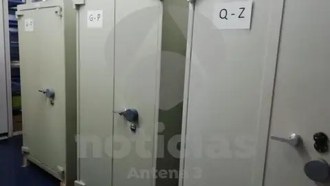 Las cajas fuertes que ocultaban expedientes del caso de los ERE En la Agencia IDEA