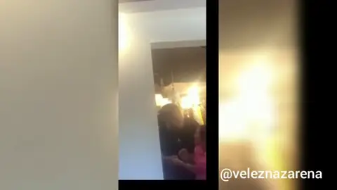 Se filtra el vídeo de la terrible agresión del jugador Nicolás Albarracín a su pareja Natalia Camilo Se filtra el vídeo de la terrible agresión del jugador Nicolás Albarracín a su pareja Natalia Camilo
