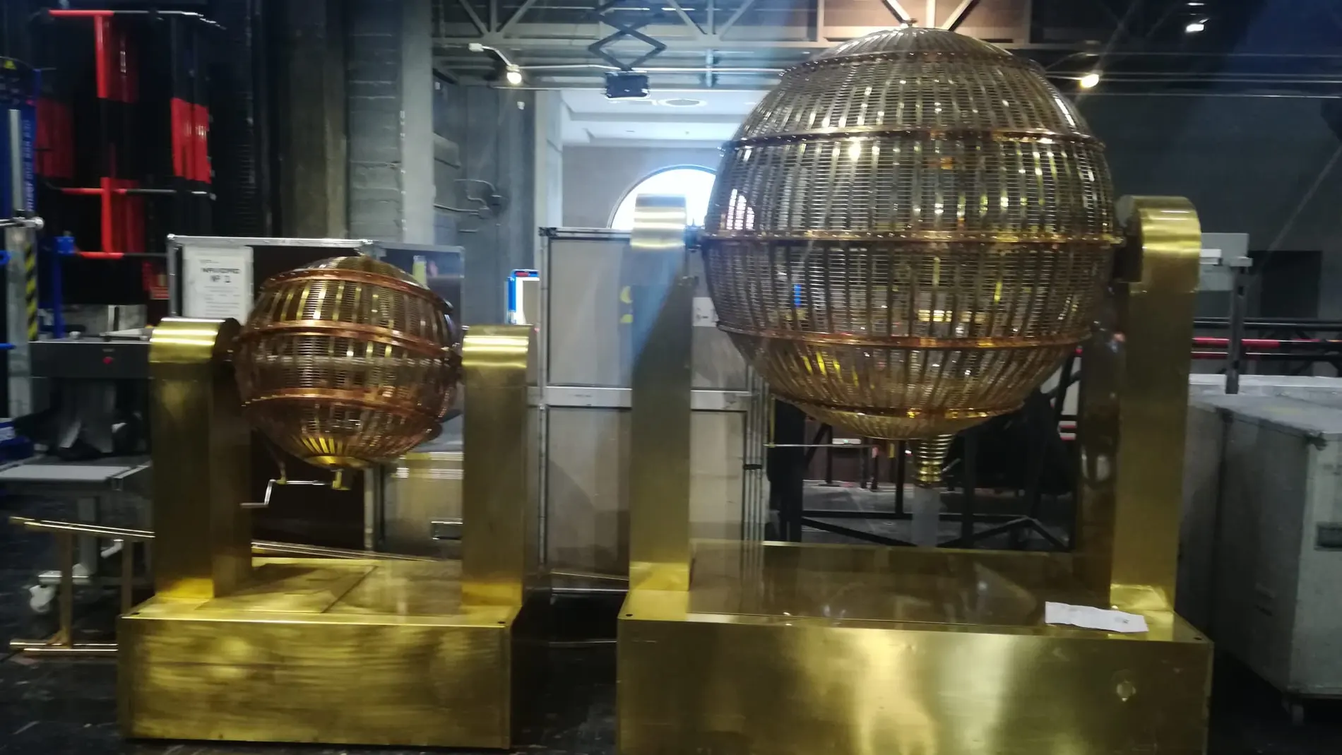 Bombos de la Lotería de Navidad Bombos de la Lotería de Navidad