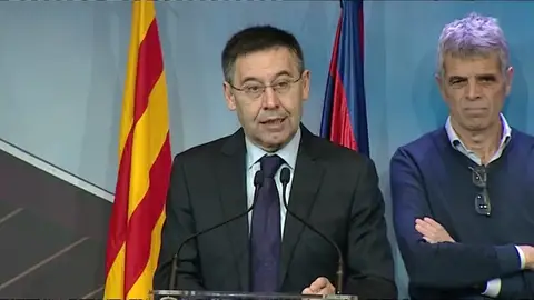 El presidente del Barcelona, Josep María Bartomeu El presidente del Barcelona, Josep María Bartomeu