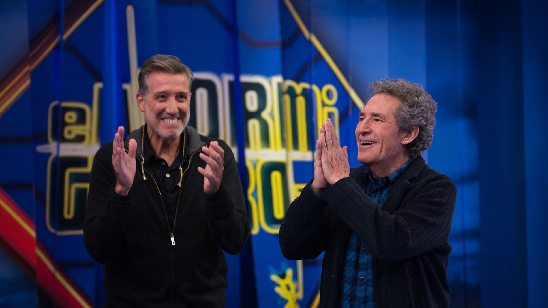 La espectacular entrada de Emilio Aragón y Miguel Ríos al ritmo del rock and roll en ‘El Hormiguero 3.0’