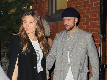 Justin Timberlake y Jessica Biel 