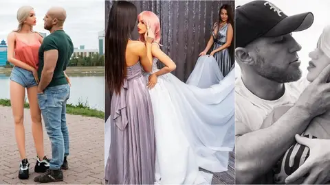 Yuri Tolochko y la muñeca con la que se va a casar Yuri Tolochko y la muñeca con la que se va a casar