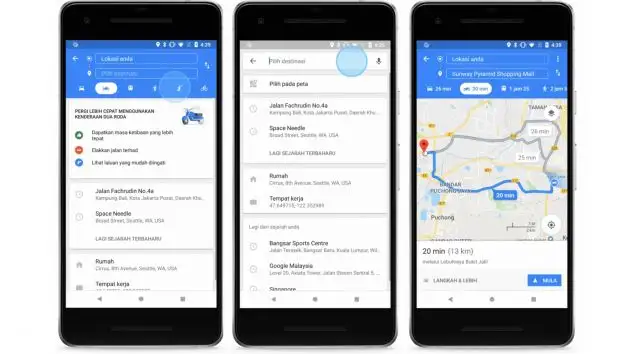 Google Maps Google Maps (modo moto)