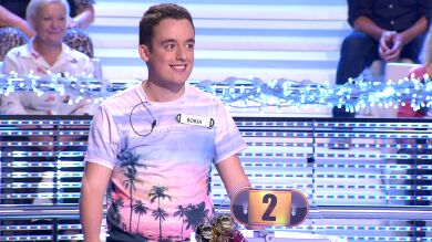 Borja, el primer concursante al que no tiran en '¡Ahora caigo!' sino que se ha tirado él