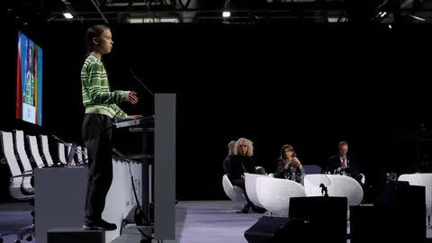La activista sueca Greta Thunberg La activista sueca Greta Thunberg
