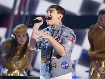 Marcos Díaz canta ‘Chandelier’ en la Semifinal de ‘La Voz Kids’ Marcos Díaz canta ‘Chandelier’ en la Semifinal de ‘La Voz Kids’