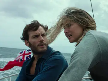 Sam Claflin y Shailene Woodley en 'A la deriva' Sam Claflin y Shailene Woodley en 'A la deriva'