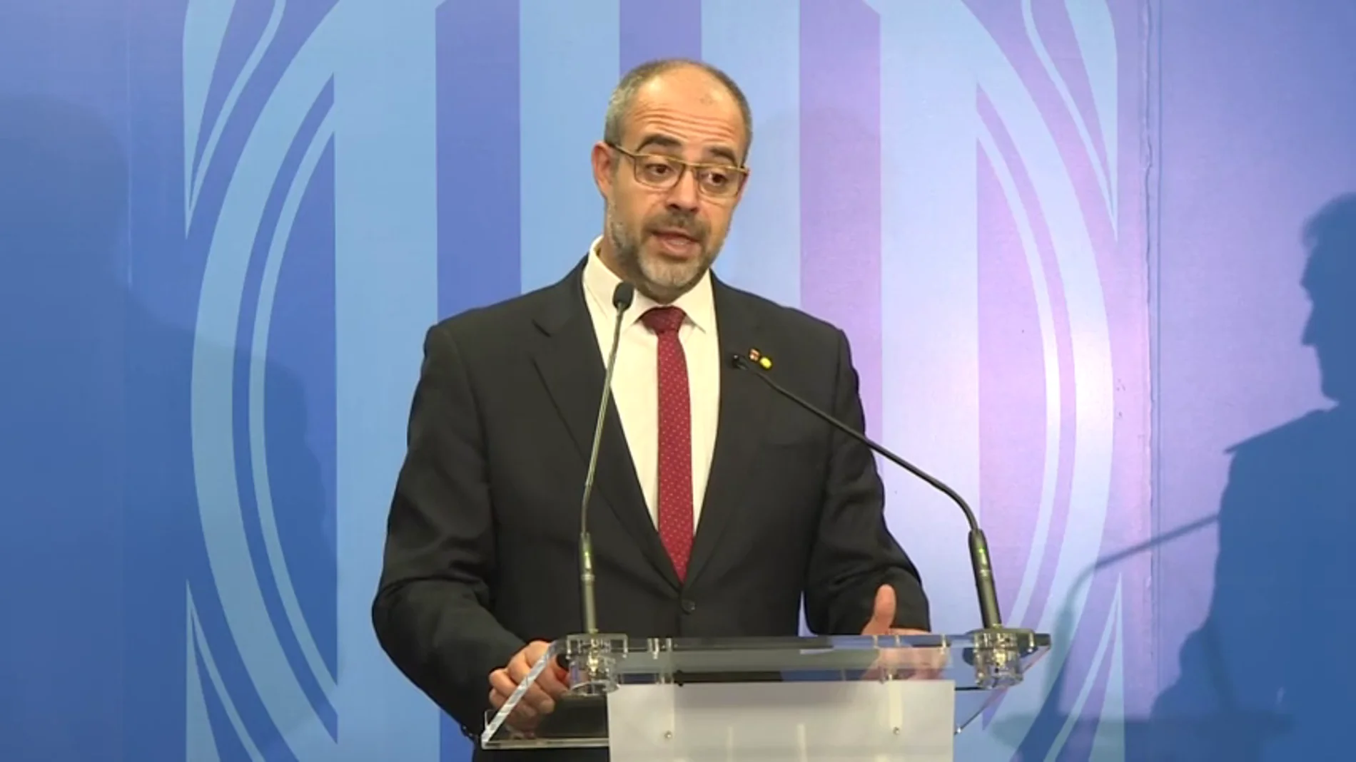 Miquel Buch: "Los Mossos garantizan la seguridad del Clásico. Fue un error aplazarlo" Miquel Buch: "Los Mossos garantizan la seguridad del Clásico. Fue un error aplazarlo"