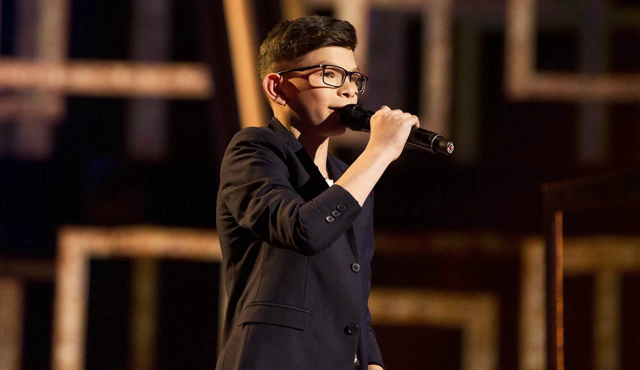 Salvador Bermúdez canta ‘Solamente tú’ en la Semifinal de ‘La Voz Kids’