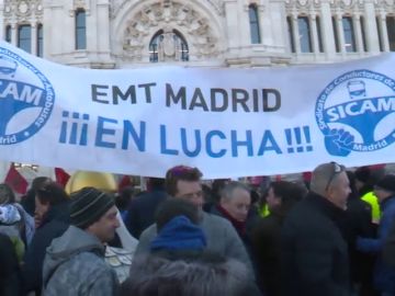 Madrid vive este viernes una nueva huelga de autobuses y de Metro