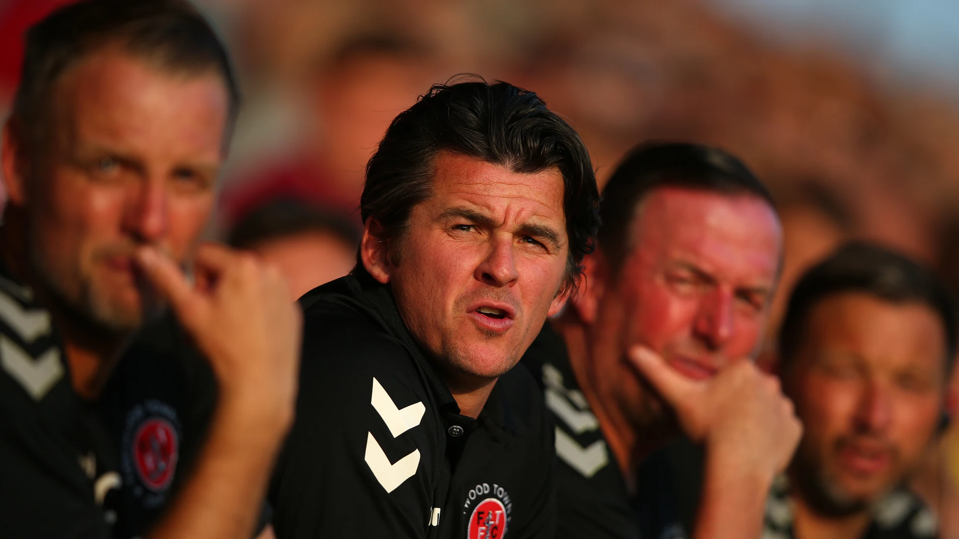 Joey Barton, en un partido del Fleetwood Town Joey Barton, en un partido del Fleetwood Town