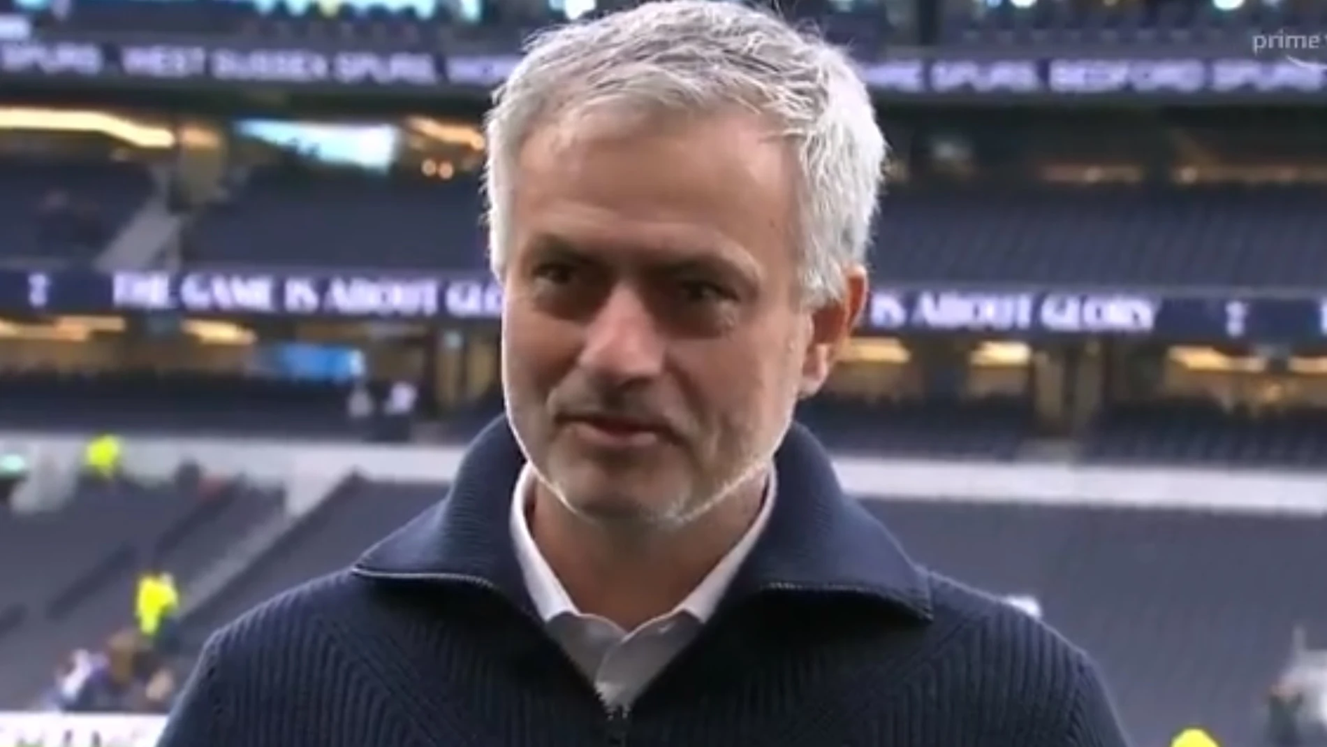 Mourinho, en el momento de anunciar la muerte de su perra Mourinho, en el momento de anunciar la muerte de su perra
