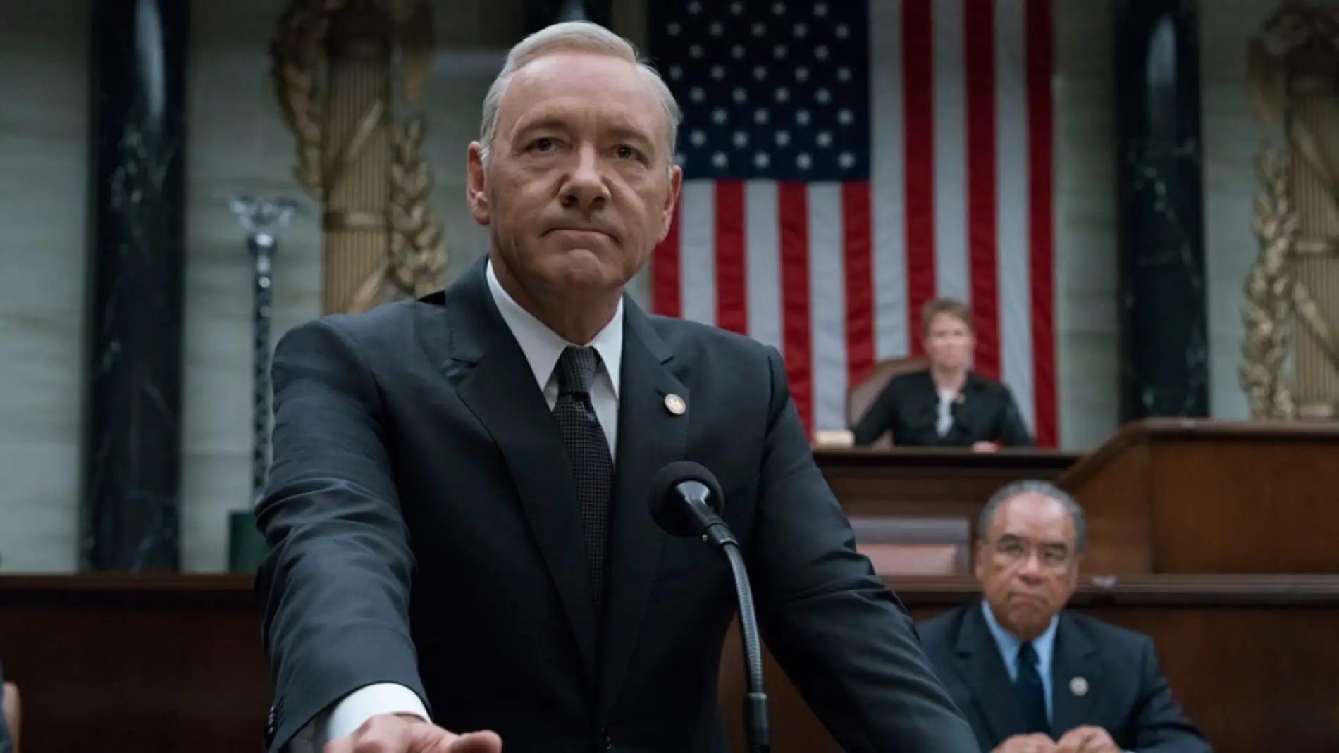 Kevin Spacey en 'House of Cards'