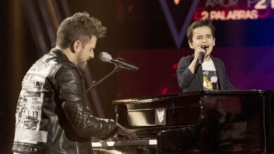 Pablo López y Daniel García, el dúo más esperado en ‘La Voz Kids’, se suben al escenario para cantar ‘Dos palabras’ en la Gran Final