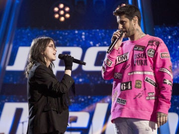 Melendi y Sofía Esteban realizan una versión única de ‘Fuiste tú’ en la Gran Final de ‘La Voz Kids’