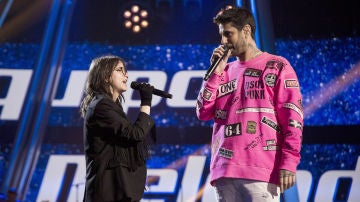 Melendi y Sof&iacute;a Esteban realizan una versi&oacute;n &uacute;nica de &lsquo;Fuiste t&uacute;&rsquo; en la Gran Final de &lsquo;La Voz Kids&rsquo;