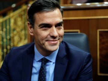 El presidente del Gobierno en funciones Pedro Sánchez