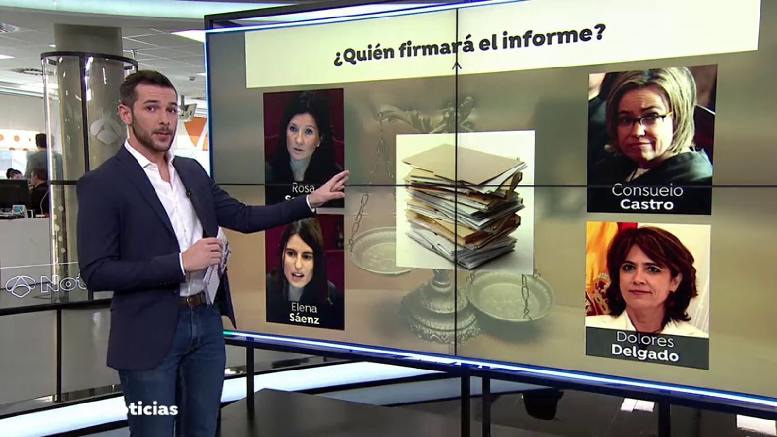 Cuatro mujeres tras el informe de la Abogacía que está condicionando la investidura