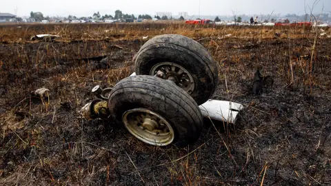 Restos del avión Restos del avión