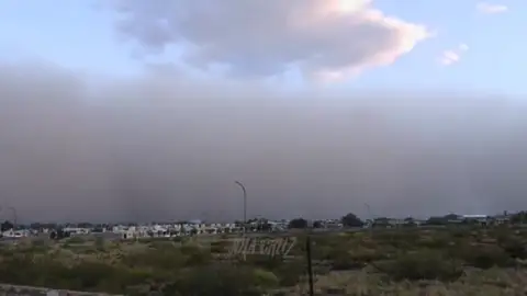 Vídeo de la increíble tormenta de tierra que sacudió a Argentina Vídeo de la increíble tormenta de tierra que sacudió a Argentina