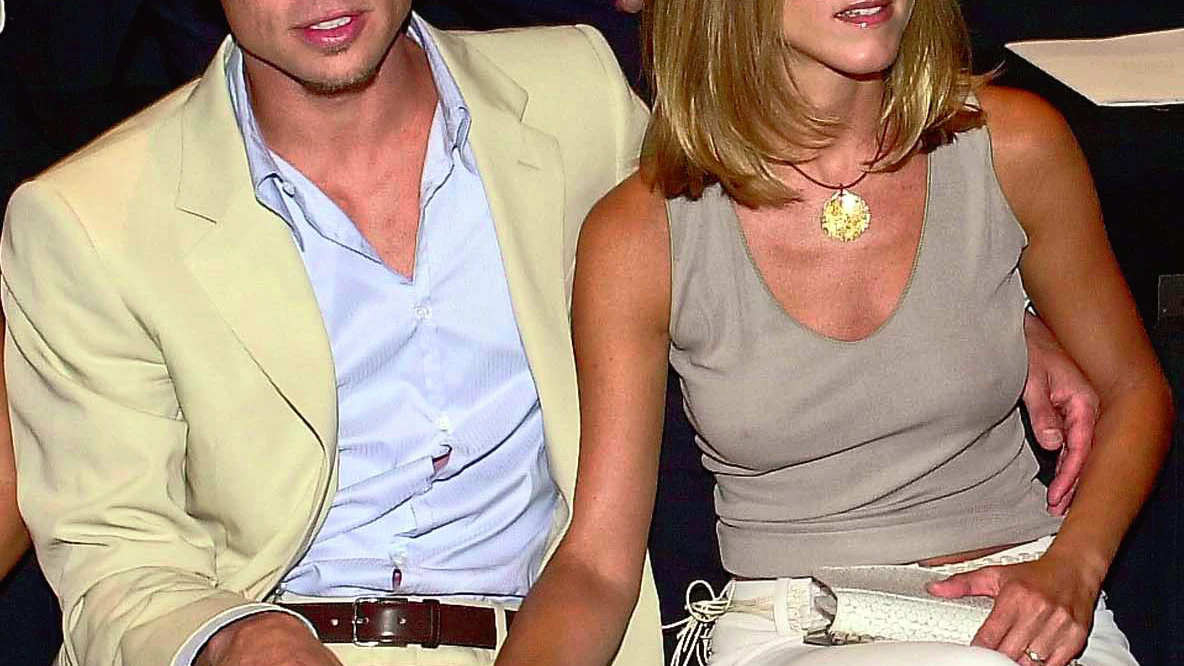 Jennifer Aniston y Brad Pitt