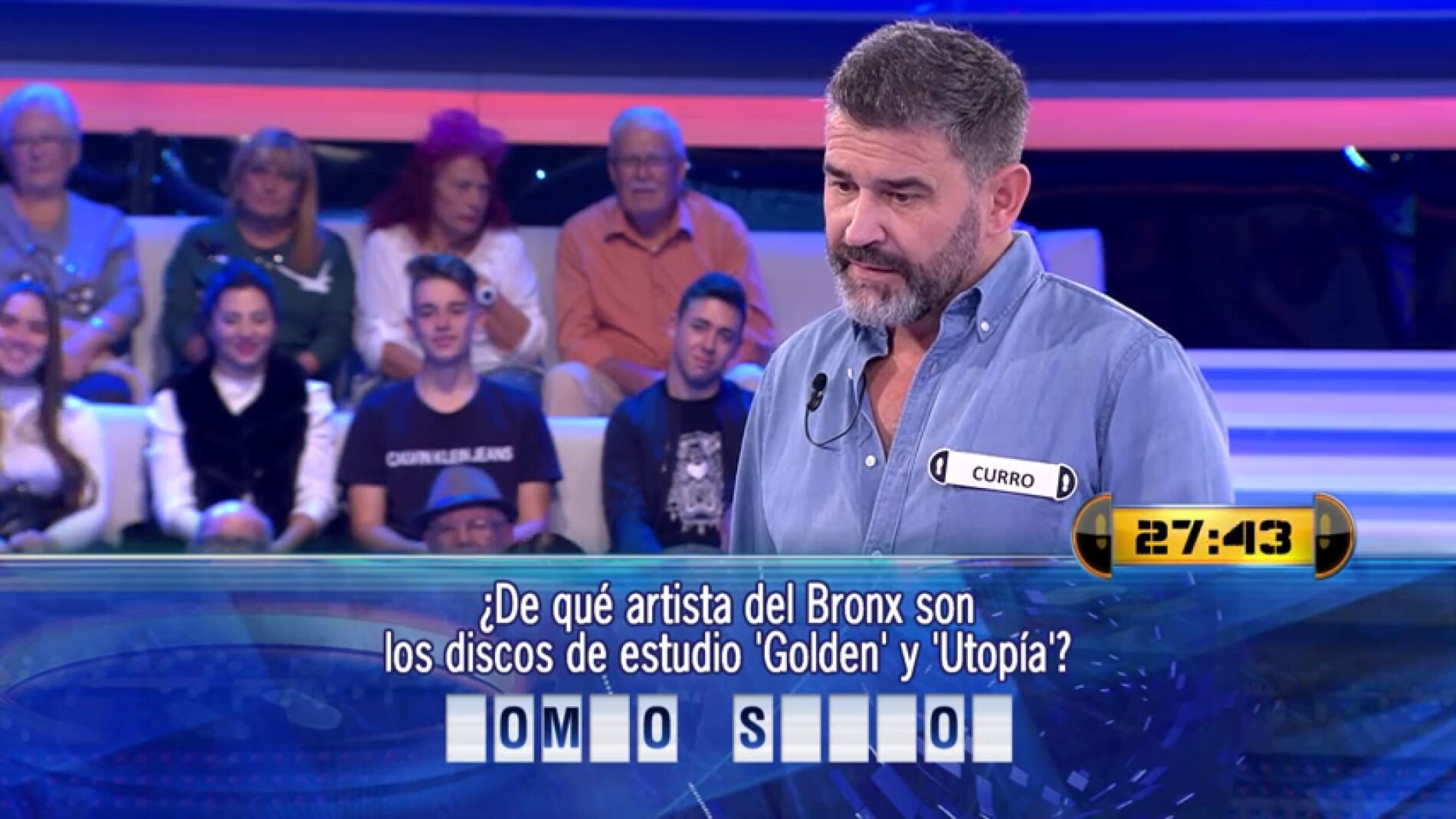 Así ha sido el desenlace de Curro en '¡Ahora Caigo!'