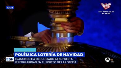 El enfado del hombre que ha denunciado el Sorteo de la Lotería de Navidad: 