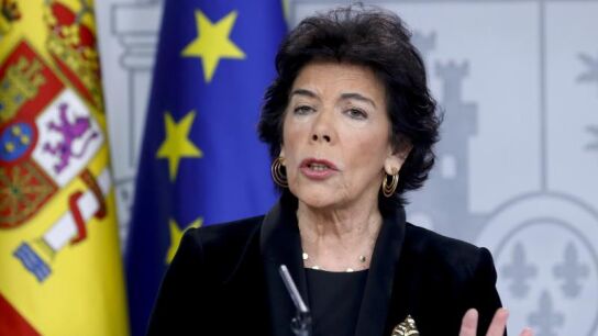 La ministra de Educaci&oacute;n, Isabel Cela&aacute;