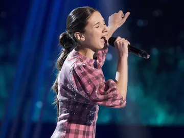 Irene Gil canta 'And I am telling you I'm not going' en la Gran Final de ‘La Voz Kids’ Irene Gil canta 'And I am telling you I'm not going' en la Gran Final de ‘La Voz Kids’