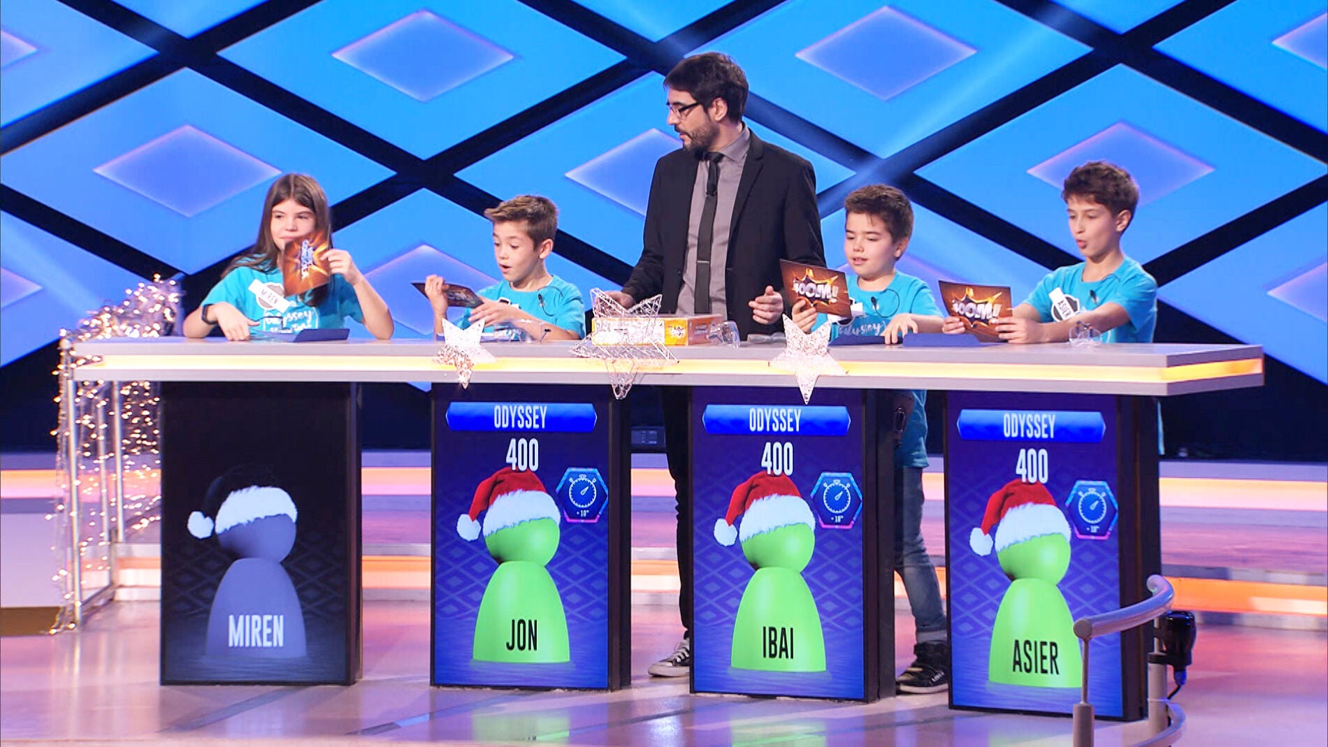 Juanra Bonet obsequia al equipo &lsquo;Odyssey&rsquo; con una magn&iacute;fica consola en un programa muy especial de &lsquo;&iexcl;Boom!&rsquo;