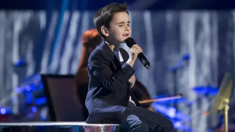 Daniel García canta ‘Cómo mirarte’ en la Gran Final de ‘La Voz Kids’ Daniel García canta ‘Cómo mirarte’ en la Gran Final de ‘La Voz Kids’