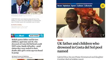 Familia muerta Mijas Familia muerta Mijas