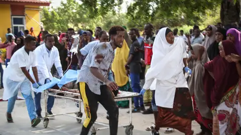 Coche bomba en Mogadiscio Coche bomba en Mogadiscio