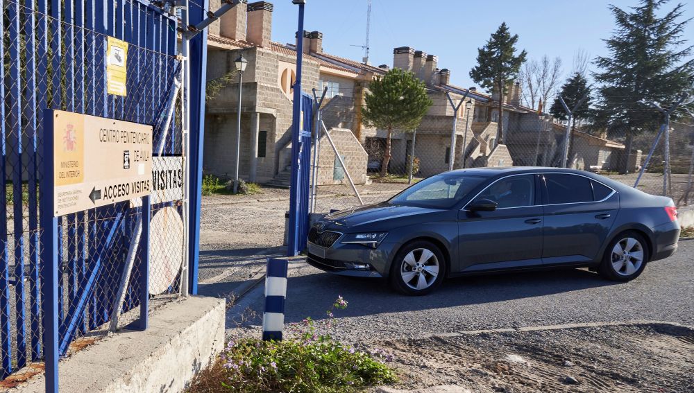 Vista de la llegada de Iñaki Urdangarin al Centro Penitenciario de Brieva (Ávila)