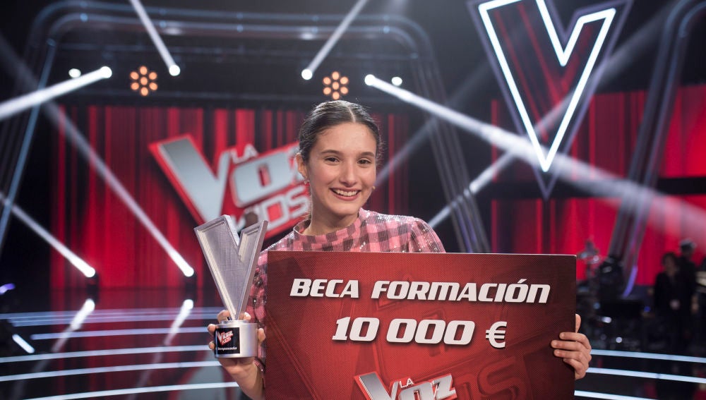 Irene Gil y David Bisbal ganan la primera edición de ‘La Voz Kids’ en Antena 3