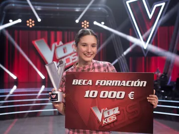 Irene Gil y David Bisbal ganan la primera edición de ‘La Voz Kids’ en Antena 3 Irene Gil y David Bisbal ganan la primera edición de ‘La Voz Kids’ en Antena 3