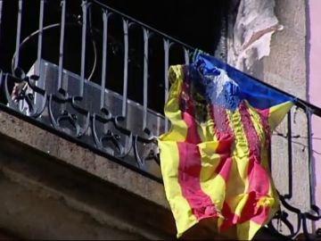 Herida una mujer por el incendio de su casa en Barcelona